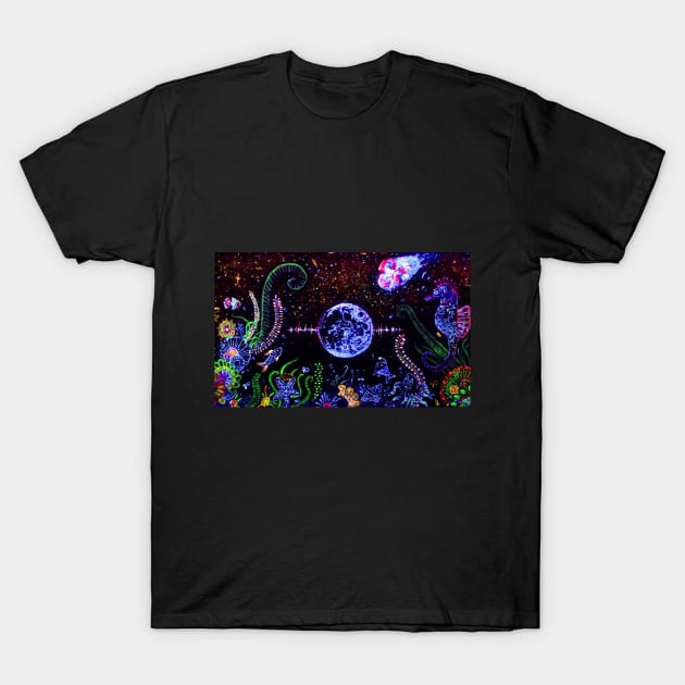 Coralmoon T-Shirt by Lifeloverarts